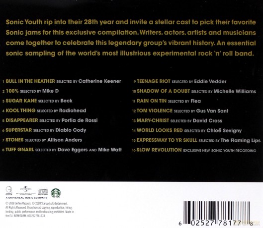 Sonic Youth: Hits Are For Squares [CD]