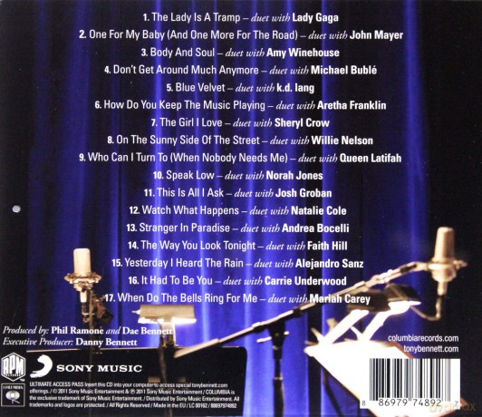 Tony Bennett: Duets II [CD]