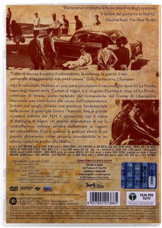 The Battle of Algiers (Bitwa o Algier) [DVD]