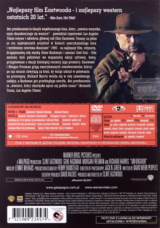 Bez przebaczenia wydanie kolekcjonerskie [2DVD]