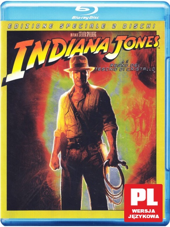 Indiana Jones and the Kingdom of the Crystal Skull (Indiana Jones i królestwo kryształowej czaszki) [Blu-Ray]
