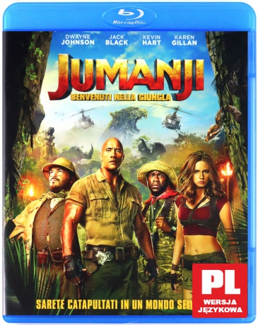 Jumanji: Przygoda w dżungli [Blu-Ray]