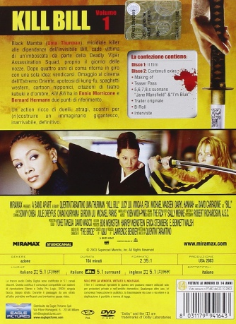 Kill Bill Vol. 1 [2DVD]