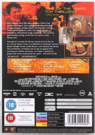 Kiss of the Dragon (Pocałunek smoka) [DVD]