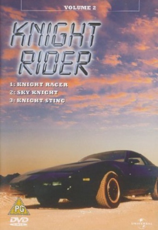 Knight Rider: Volume 2 - Knight Racer/sky Knight/knight Sting (Nieustraszony - Część 2) [DVD]