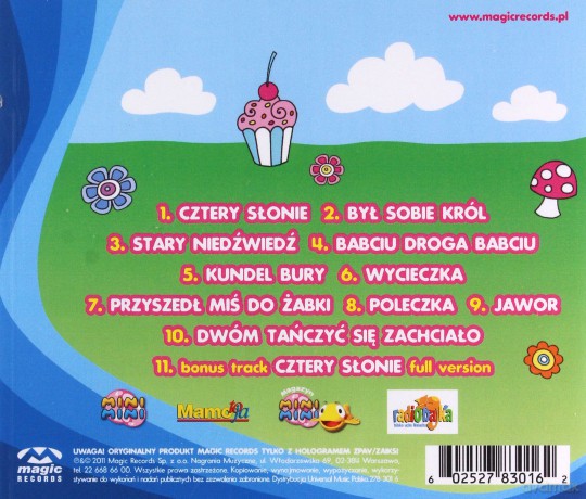 Mini Mini Przedszkolne Przeboje - Zuchy [CD]