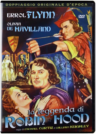 The Adventures of Robin Hood (Przygody Robin Hooda) [DVD]