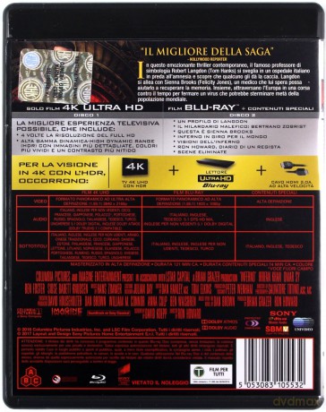 Inferno [Blu-Ray 4K]+[Blu-Ray]