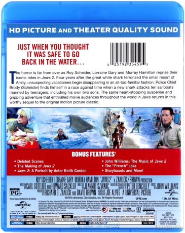 Jaws 2 (Szczęki 2) [Blu-Ray]