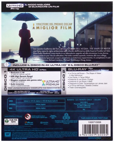 Kształt wody [Blu-Ray 4K]+[Blu-Ray]