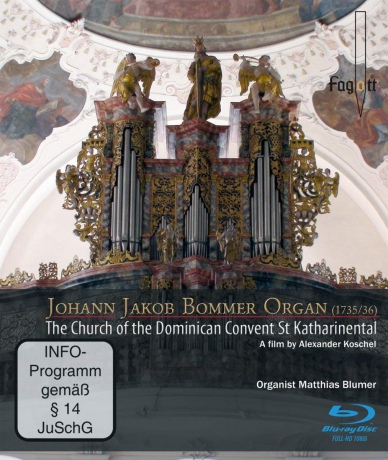 Johann Jakob Bommer-Orgel - Die Kirche Des Dominikanerinnen-Klosters St. Katharinental [Blu-Ray]