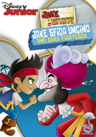 Jake and the Never Land Pirates - Jake Sfida Uncino - Una Gara Piratesca (Jake i piraci z Nibylandii) [DVD]