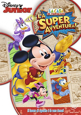 La Casa Di Topolino - La Super Avventura (Klub przyjaciół Myszki Miki) [DVD]
