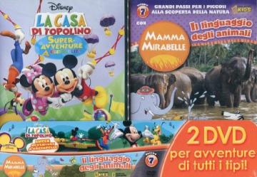 La Casa Di Topolino - Super Avventure a Crepapelle / Mamma Mirabelle #07 (Klub przyjaciół Myszki Miki) [2DVD]