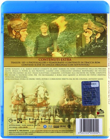 The Fall of the Roman Empire (Upadek Cesarstwa Rzymskiego) [Blu-Ray]