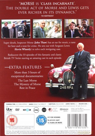 Inspector Morse: The Complete Series 1-12 [18DVD]