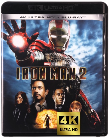Iron Man 2 [Blu-Ray 4K]+[Blu-Ray]