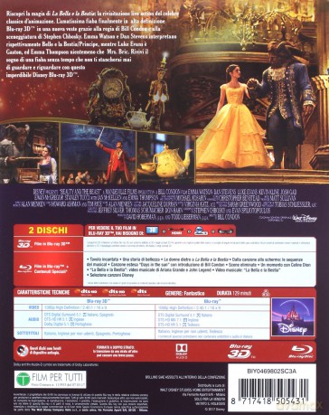 Beauty and the Beast (Piękna i Bestia) [Blu-Ray 3D]+[Blu-Ray]