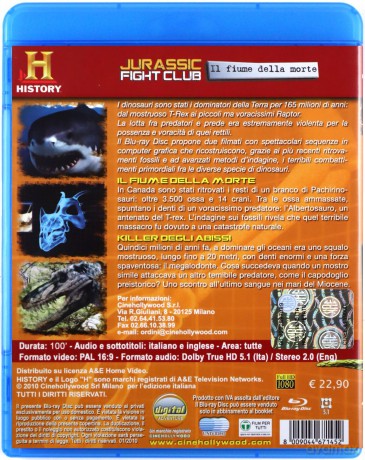 Jurassic Fight Club. Il fiume della morte [Blu-Ray]