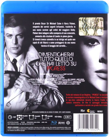 The Ipcress File (Teczka Ipcress) [Blu-Ray]