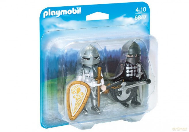 Duo Pack Pojedynek rycerzy 6847 [FIGURKA]