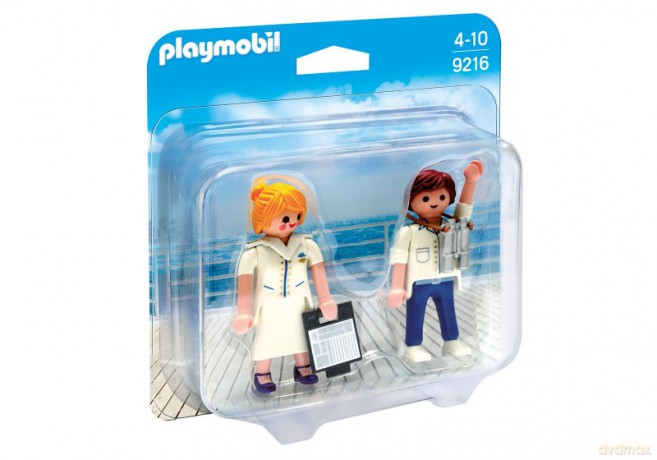 Duo Pack Stewardesa i oficer 9216 [FIGURKA]