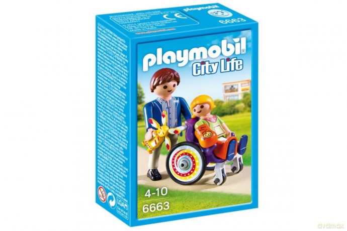 Dziecko na wózku inwalidzkim 6663 [FIGURKA]