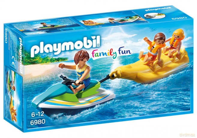 Jet ski z bananową łódką 6980 [FIGURKA]
