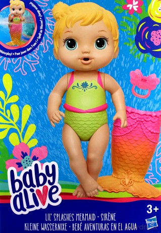 Lalka Baby Alive Syrenka