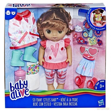 Lalka Baby Alive Wiele stylów