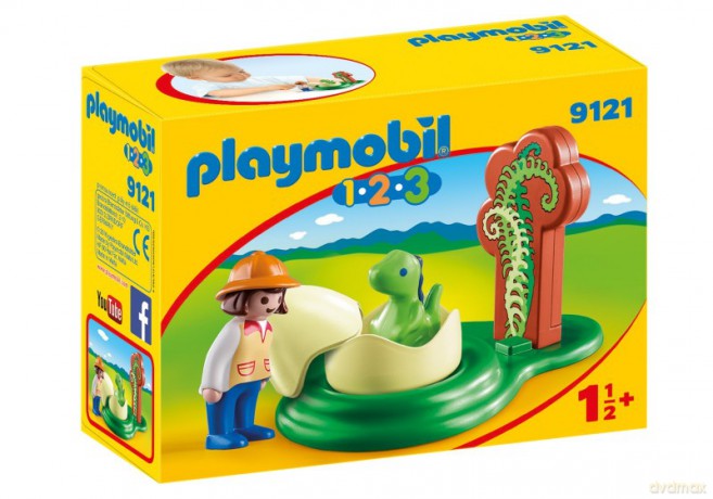 Mały dinozaur w jajku 9121 [FIGURKA]