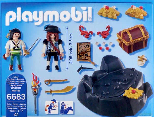Piracka kryjówka skarbów 6683 [FIGURKA]