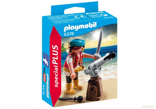 Pirat z armatą 5378 [FIGURKA]