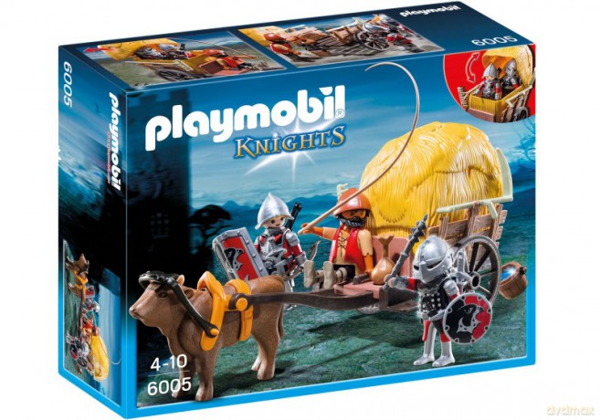 Zamaskowany powóz rycerzy herbu Sokół 6005 [FIGURKA]