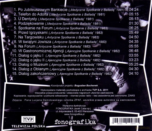 Loża 44: Spotkania z Balladą [CD]