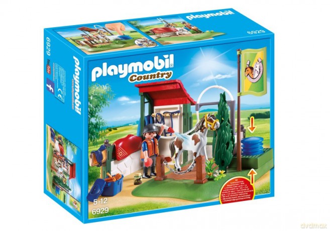 Zestaw figurek Myjnia dla koni [FIGURKA]