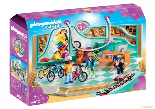 Zestaw figurek Sklep rowerowy i skateboardowy [FIGURKA]