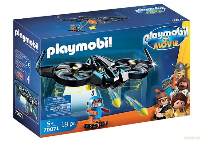 Zestaw figurek The Movie Robotitron z dronem [FIGURKA]