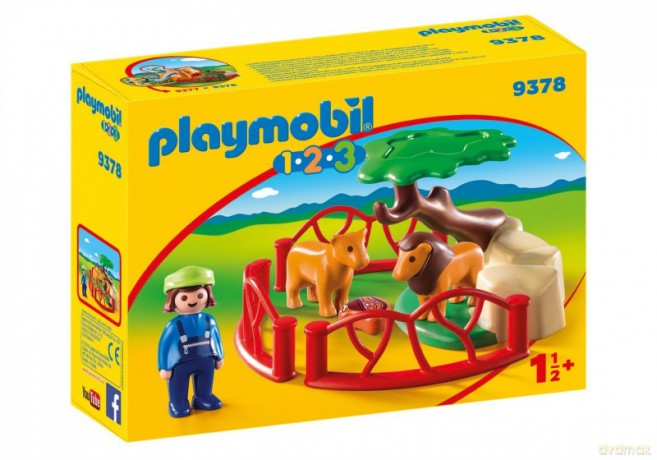 Zestaw figurek Zagroda lwów [FIGURKA]