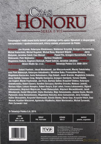 Czas Honoru Sezon 1-7 [BOX] [28DVD]