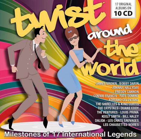 17 International Legends: Twistin Around The World [CD]