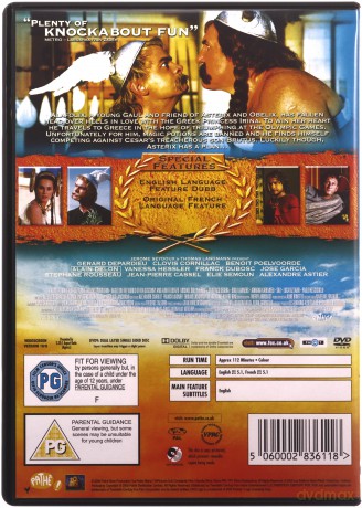 Asterix At The Olympic Games (Asterix na olimpiadzie) [DVD]