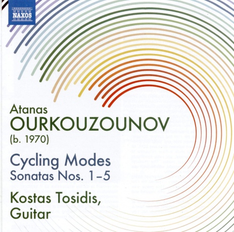 Kostas Tosidis: Atanas Ourkouzounov: Cycling Modes - Sonatas Nos. 1-5 [CD]