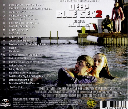 Deep Blue Sea 2 soundtrack [CD]