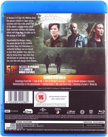 Fear The Walking Dead Season 5 [5xBlu-Ray]