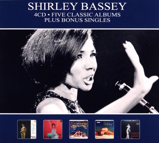Shirley Bassey: Five Classic Albums Plus Bonus Singles [4CD]