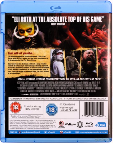 Green Inferno [Blu-Ray]