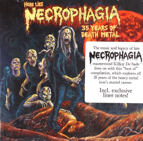 Necrophagia: Here Lies Necrophagia 35 Years Of Death Metal [CD]