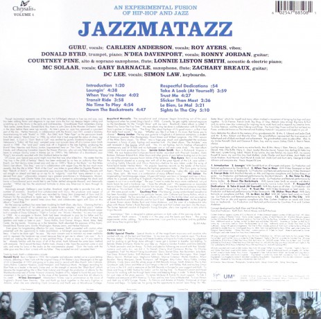 Guru: Jazzmatazz Volume 1 [Winyl]