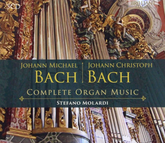 Stefano Molardi: Jm Bach. Jc Bach: Complete Organ Music [3CD]